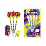 Dart szett steel Unicorn Flair 2 21g, 80% wolfram