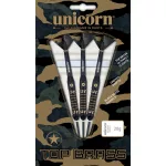 Dart szett steel Unicorn Top Brass 20g, réztestű