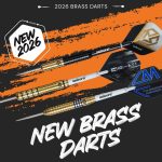 Dart szett steel Unicorn Callan Rydz 22g, réztestű brass
