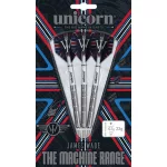 Dart szett Unicorn steel, James Wade 04,  21g, 90% wolfram