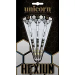 Dart szett Unicorn steel, Hexium 01, 22g, 90% wolfram