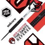 Dart szett steel Unicorn Jack Langston The Darts Referee, 24g 90% wolfrám