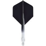 Darts toll és szár egyben Unicorn Forge, fekete-átlátszó, Plus toll és közepes szár