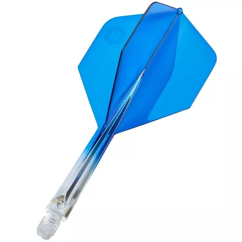 Darts toll és szár egyben Unicorn Forge, kék-átlátszó, Plus toll és hosszú szár