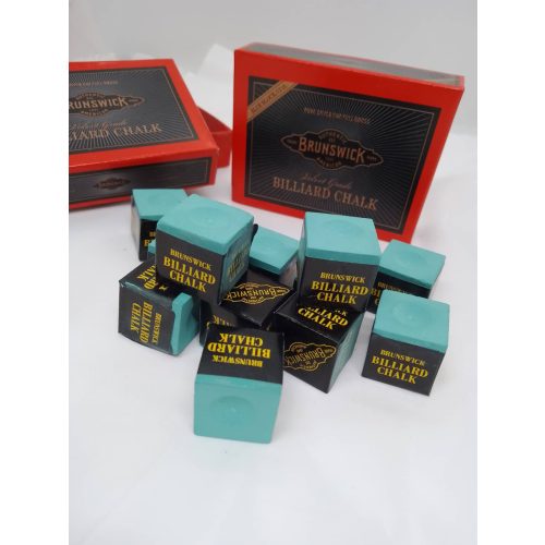 Biliárd kréta Brunswick zöld, 1db