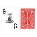 Bicycle kártya póker Prestige piros, 100% plasztik