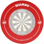 Winmau falvédő dart tábla köré, piros feliratos