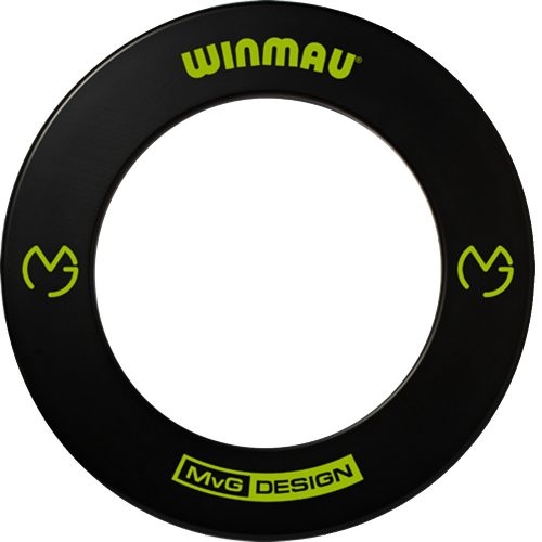 Winmau falvédő dart tábla köré fekete, MvG design