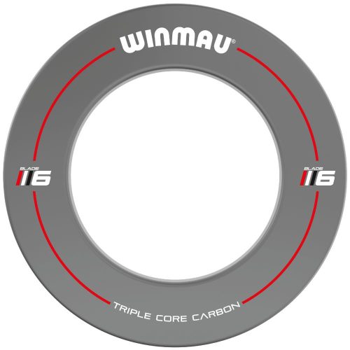 Winmau falvédő dart tábla köré, Blade 6 dizájn, szürke