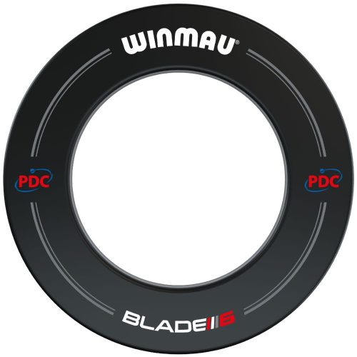 Falvédő dart tábla köré, Winmau PDC logós fekete