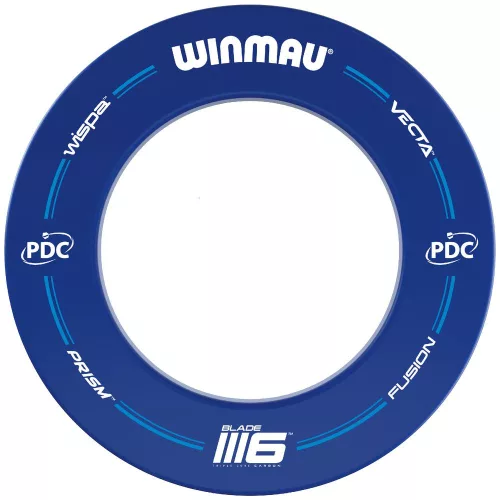 Falvédő dart tábla köré, Winmau PDC logós kék