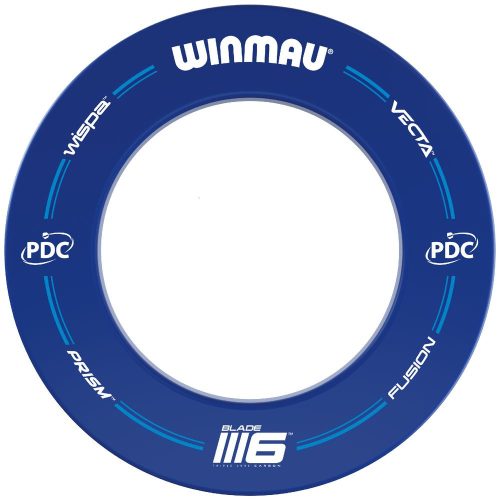 Falvédő dart tábla köré, Winmau PDC logós kék