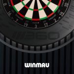 Darts falvédő Winmau Blade 360, fekete