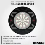 Darts falvédő Winmau Blade X fekete