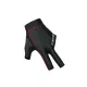 Biliárd kesztyű Cuetec Axis black-red XL-méret