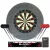 Darts tábla Winmau BLADE 360 szürke falvédővel és két szett nyíllal, dobóvonallal