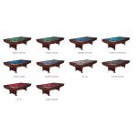 Dynamic II.  9' verseny biliárd asztal, pool, barna