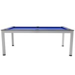 Dynamic Vancouver II. 7' biliárd-étkező asztal matt szürke