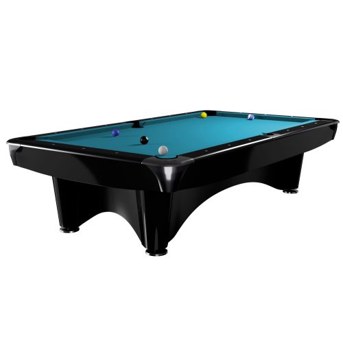 Dynamic III.  9' verseny biliárd asztal, pool, fényes fekete
