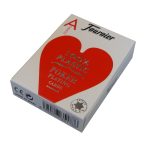 Póker kártya, piros, Fournier, 100 % plasztik, Jumbo Index