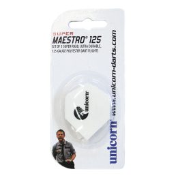 Dart toll Unicorn Super Maestro 125 micron, fehér, plus