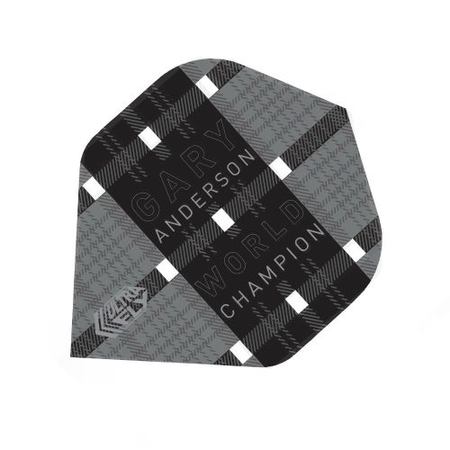 Dart toll Unicorn Ultra fly.100 Gary Andreson black world champion, big wing