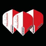 Dart toll Winmau Rhino Palladium piros-fehér, extra vastag