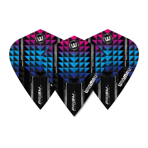 Dart toll Winmau Prism Alpha kite, kék és lila