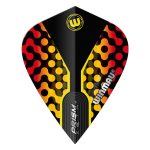 Dart toll Winmau Prism Zeta kite, sárga és piros