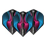 Dart toll Winmau Prism Delta Spiral, kék-rózsaszín