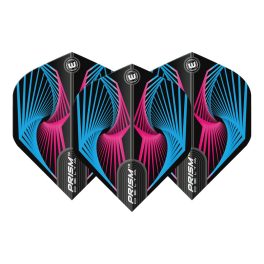 Dart toll Winmau Prism Delta Spiral, kék-rózsaszín