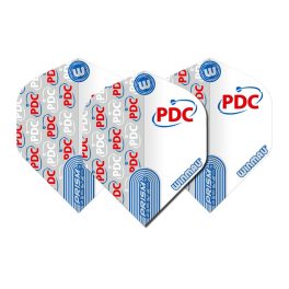 Dart toll Winmau Prism Zeta PDC logó, fehér