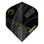 Darts toll Winmau Prism Delta MvG fekete-zöld 800
