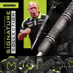 Darts toll Winmau Prism Delta MvG fekete-zöld 800