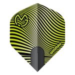Darts toll Winmau Prism Delta MvG fekete-zöld 817