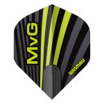 Darts toll Winmau Prism Delta MvG fekete-zöld 819