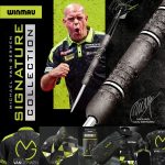 Darts toll Winmau Prism Delta MvG fekete-zöld 819