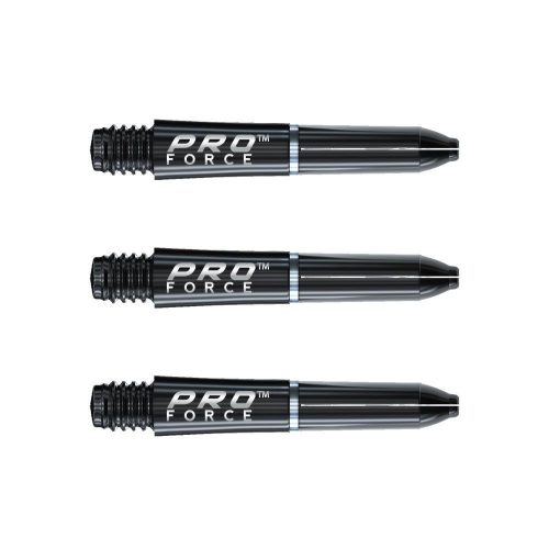 Dart szár extra rövid Winmau Pro Force, fekete 27mm