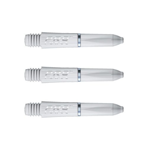 Dart szár extra rövid Winmau Pro Force, fehér 27mm