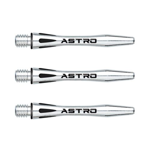 Dart szár rövid Winmau Astro, aluminium ezüst 35mm