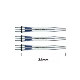 Dart szár rövid Winmau Astro, aluminium kék 35mm