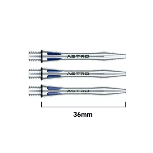 Dart szár rövid Winmau Astro, aluminium kék 35mm