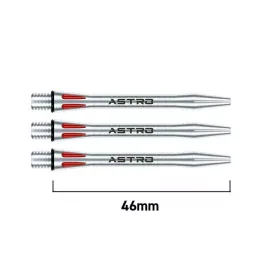 Dart szár hosszú Winmau Astro, aluminium piros 46mm