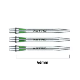 Dart szár hosszú Winmau Astro, aluminium zöld 41mm
