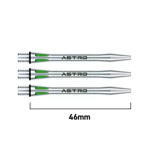 Dart szár hosszú Winmau Astro, aluminium zöld 41mm