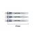 Dart szár közepes Winmau Astro, aluminium kék 41mm