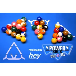   Golyó állító fólia Power Rack  8-as 9-es 10-es játékhoz