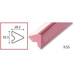 Mandínergumi Dynamic Pool 6db/szett K55 profil