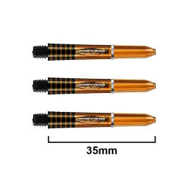 Dart szár rövid Winmau Prism force, narancs 34mm