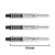 Dart szár közepes Winmau Prism force, átlátszó 41mm